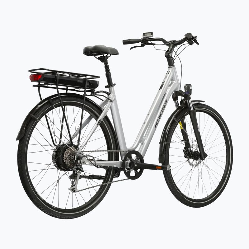 Electric bike KROSS Sentio Hybrid 2.0 el. 504 Wh silver/black/shine 3