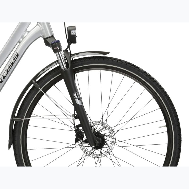 Electric bike KROSS Sentio Hybrid 2.0 el. 504 Wh silver/black/shine 6