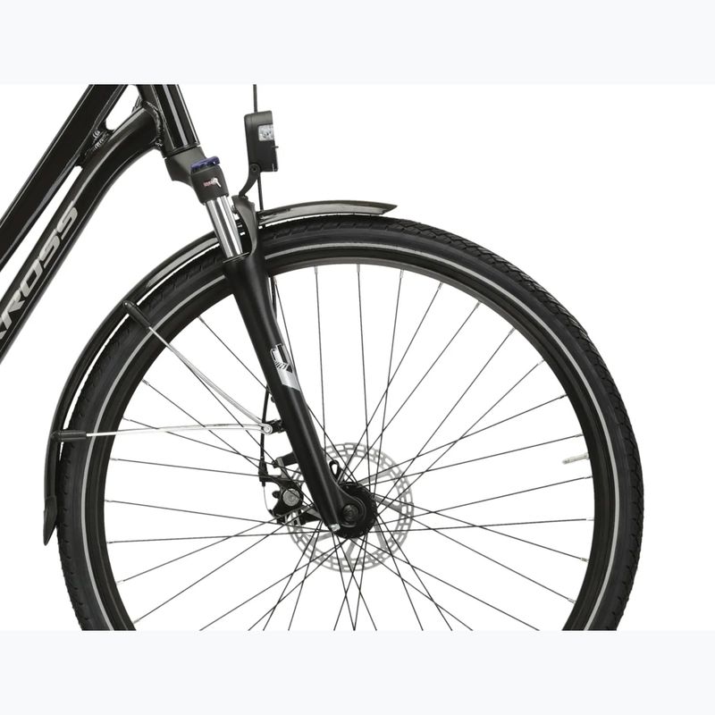 Electric bike KROSS Sentio Hybrid 1.0 el. 504 Wh black/silver/shine 7