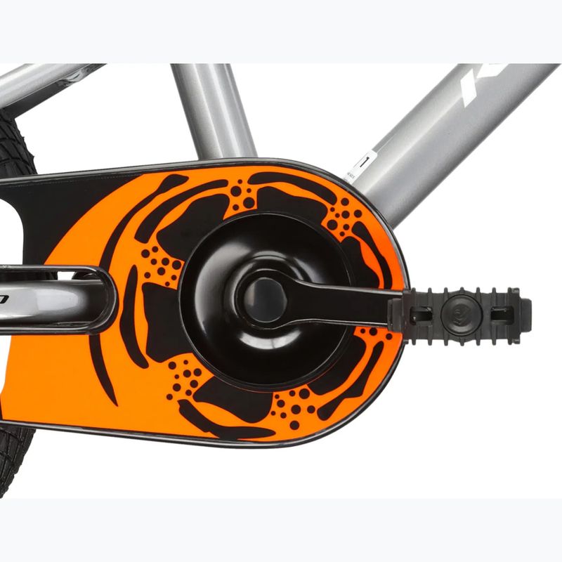 Children's bike KROSS Racer 4.0 silver/white/shine 8