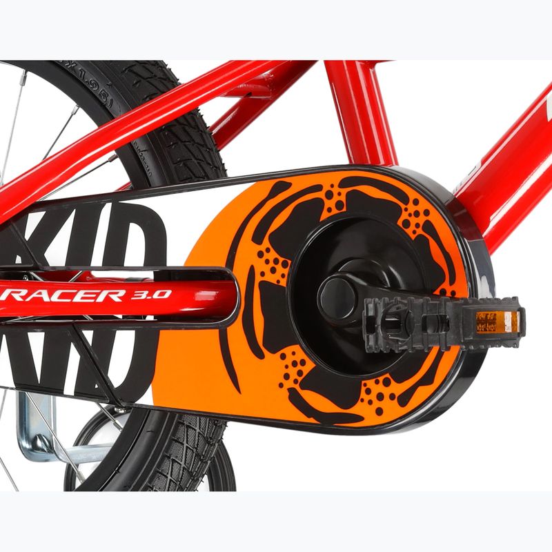 Children's bike KROSS Racer 3.0 red/orange/shine 8