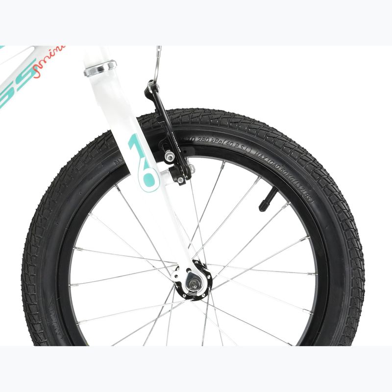 Children's bike KROSS Mini 3.0 white/celadon/shine 6