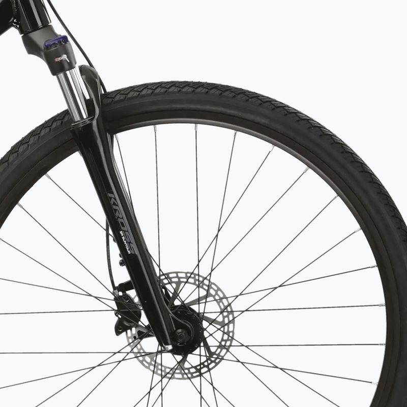 Cross bike KROSS Evado 5.0 black/green/shine 6