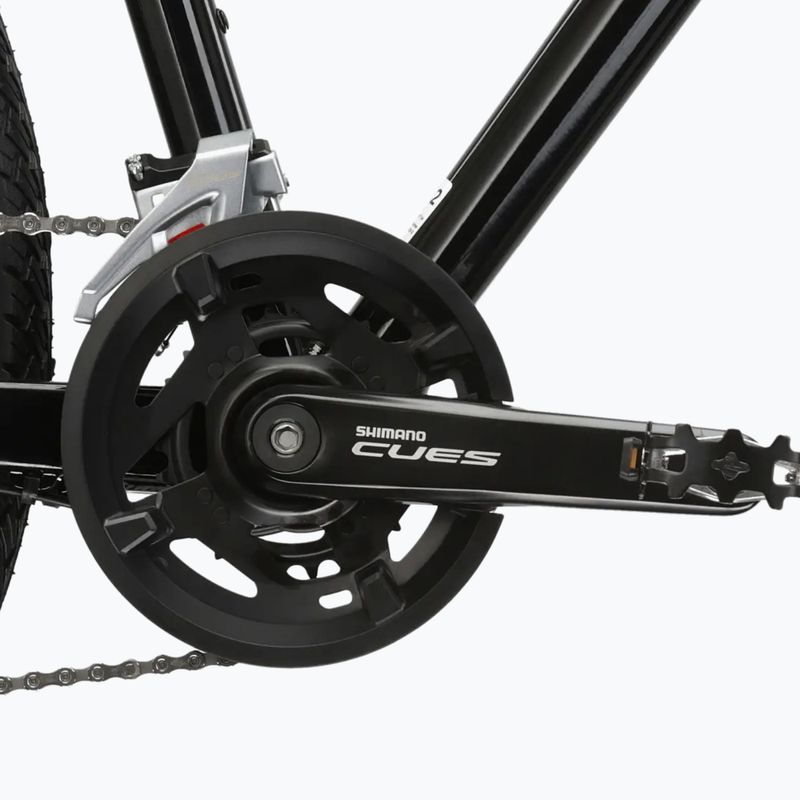 Cross bike KROSS Evado 5.0 black/green/shine 9