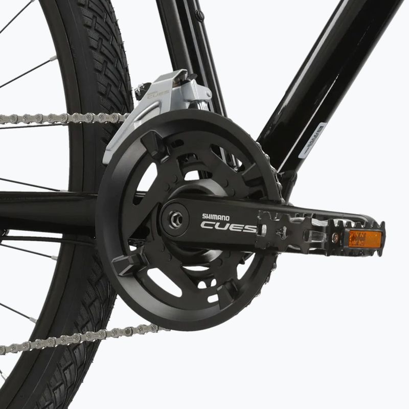 Cross bike KROSS Evado 5.0 black/green/shine 10