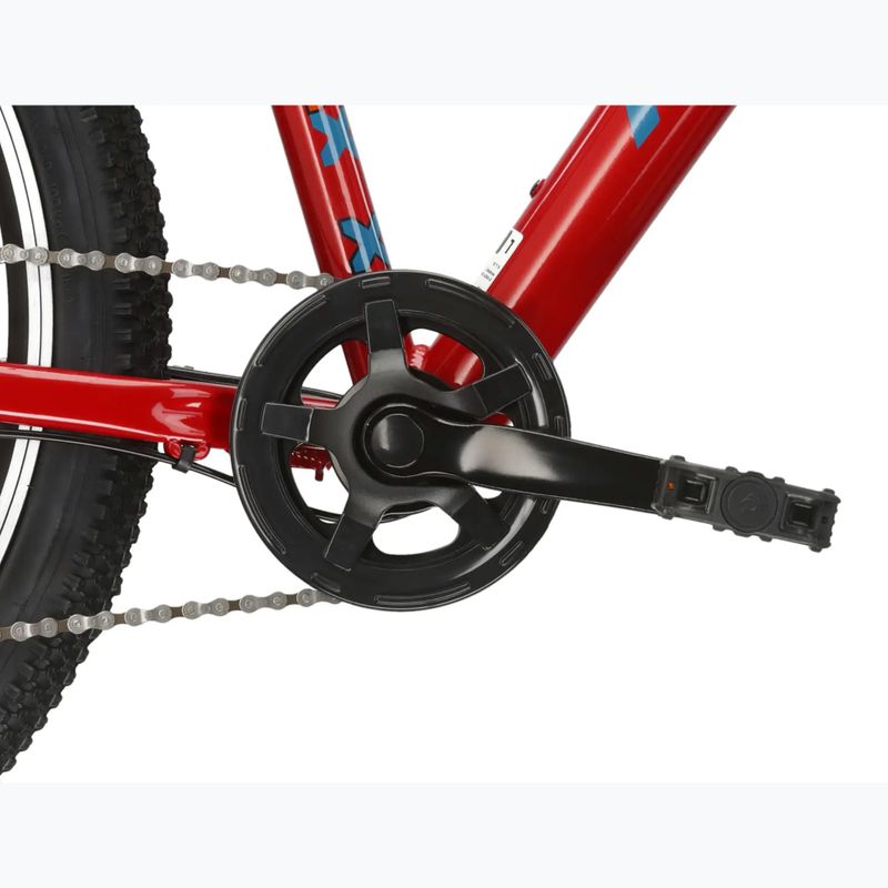 Children's bike KROSS Level Jr 1.0 red/sea blue/shine 9