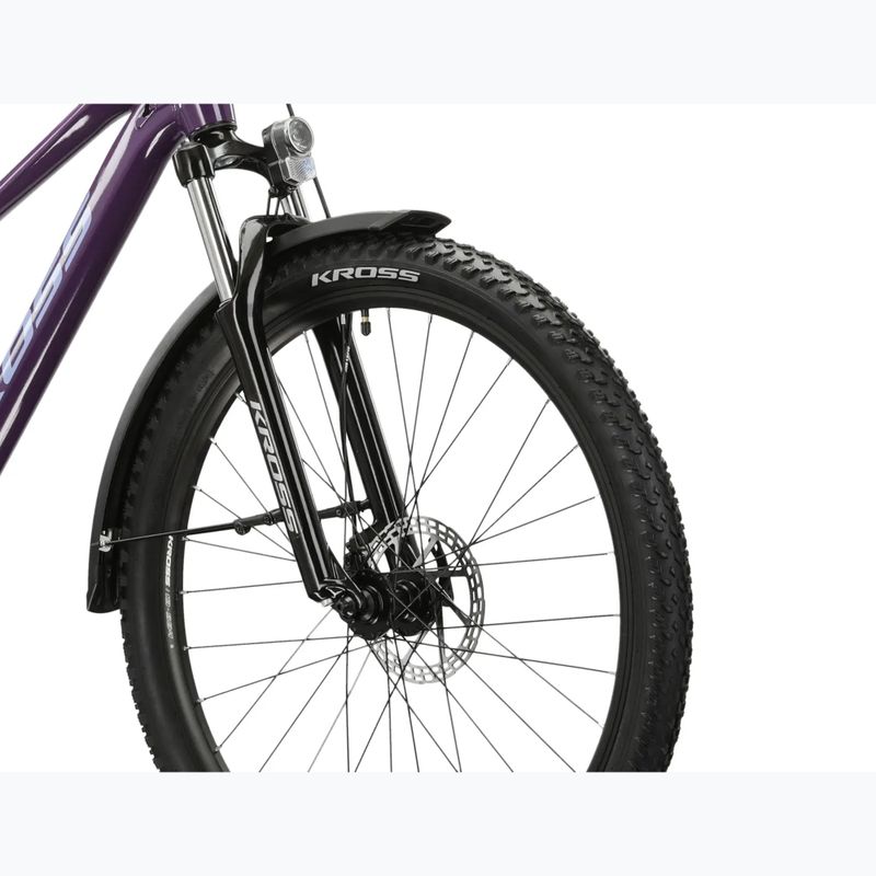 Women's mountain bike KROSS Lea 2.0 Eq W 27.5 purple/purple/shine 5