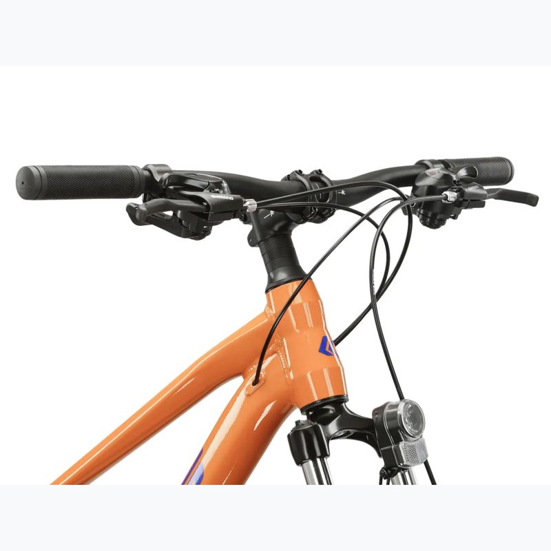 Women's mountain bike KROSS Lea 2.0 Eq W 27.5 orange/navy/shine 4