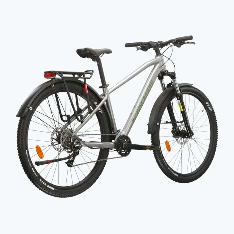 Mountain bike KROSS Hexagon 4.0 EQ 29" silver/green/shine 3