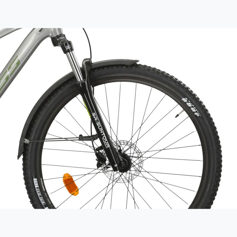 Mountain bike KROSS Hexagon 4.0 EQ 29" silver/green/shine 6