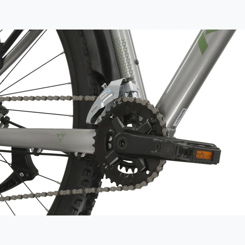 Mountain bike KROSS Hexagon 4.0 EQ 29" silver/green/shine 9