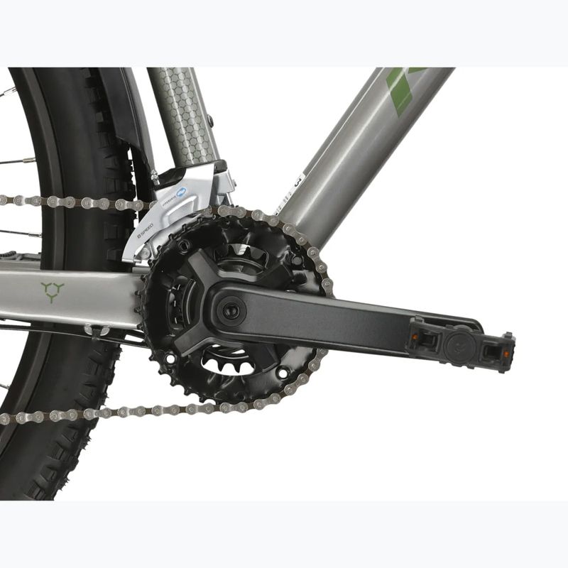 Mountain bike KROSS Hexagon 4.0 EQ 29" silver/green/shine 10