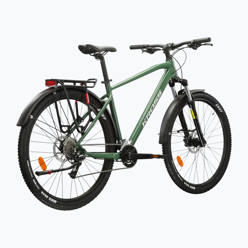 Mountain bike KROSS Hexagon 4.0 EQ 29" green/silver/shine 3