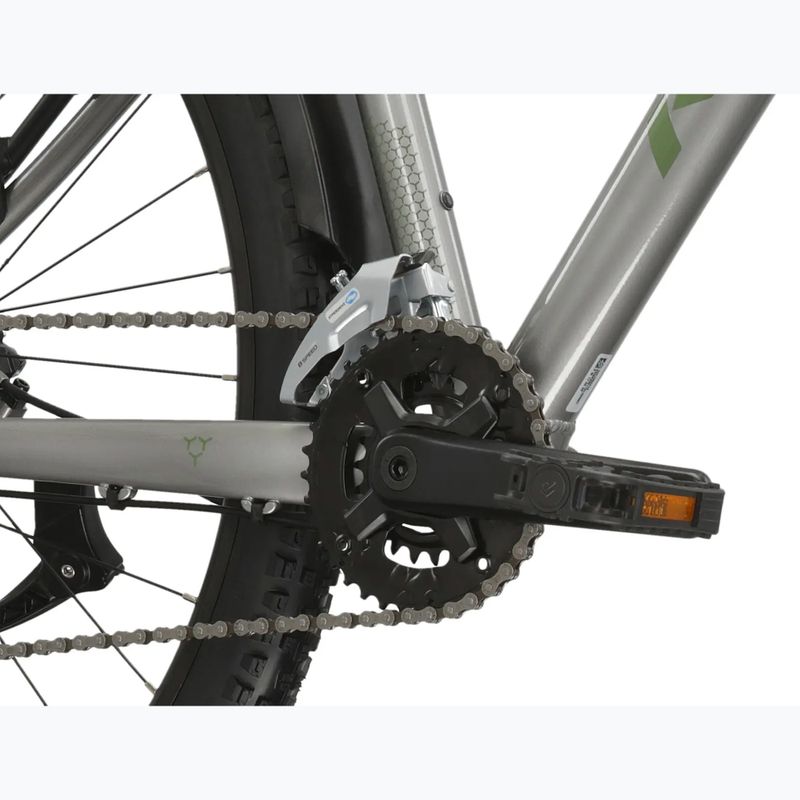Mountain bike KROSS Hexagon 4.0 EQ 27,5" silver/green/shine 9