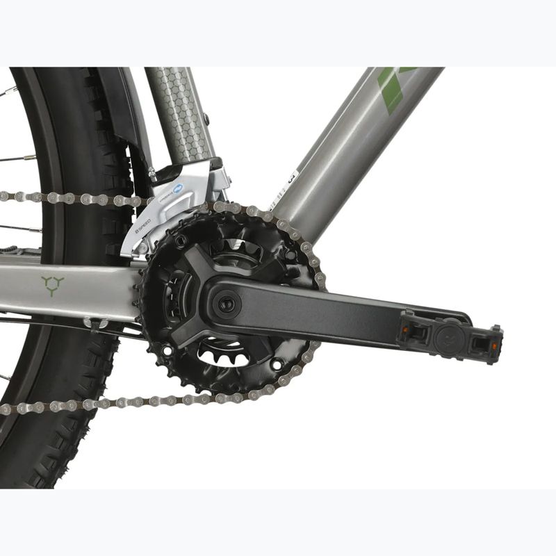 Mountain bike KROSS Hexagon 4.0 EQ 27,5" silver/green/shine 10