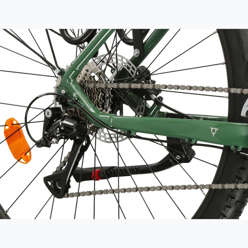 Mountain bike KROSS Hexagon 4.0 EQ 27,5" green/silver/shine 8