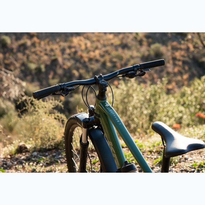 Mountain bike KROSS Hexagon 4.0 EQ 27,5" green/silver/shine 19