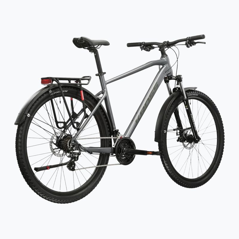 Mountain bike KROSS Hexagon 2.0 EQ 27,5" grey/dark grey/shine 3