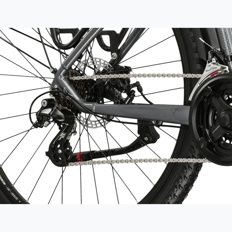Mountain bike KROSS Hexagon 2.0 EQ 27,5" grey/dark grey/shine 8