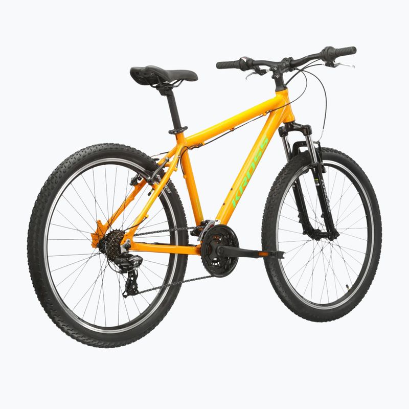 Mountain bike KROSS Hexagon 1.0 26" orange/green/ shine 3
