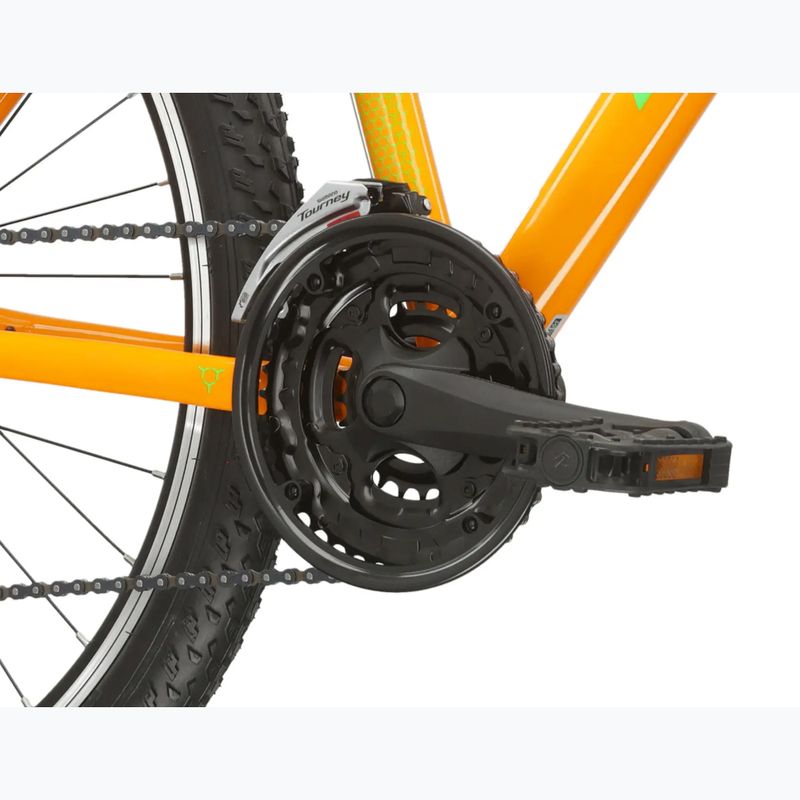 Mountain bike KROSS Hexagon 1.0 26" orange/green/ shine 8