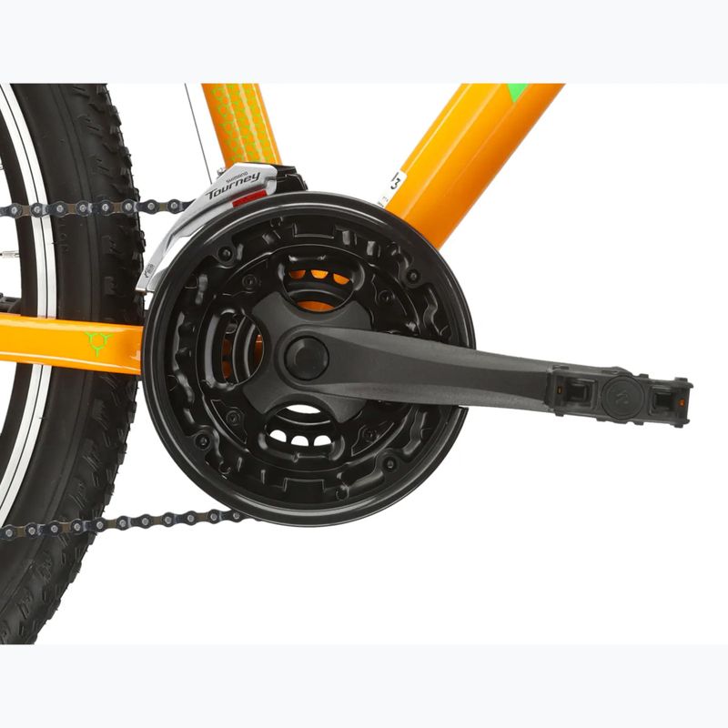 Mountain bike KROSS Hexagon 1.0 26" orange/green/ shine 9