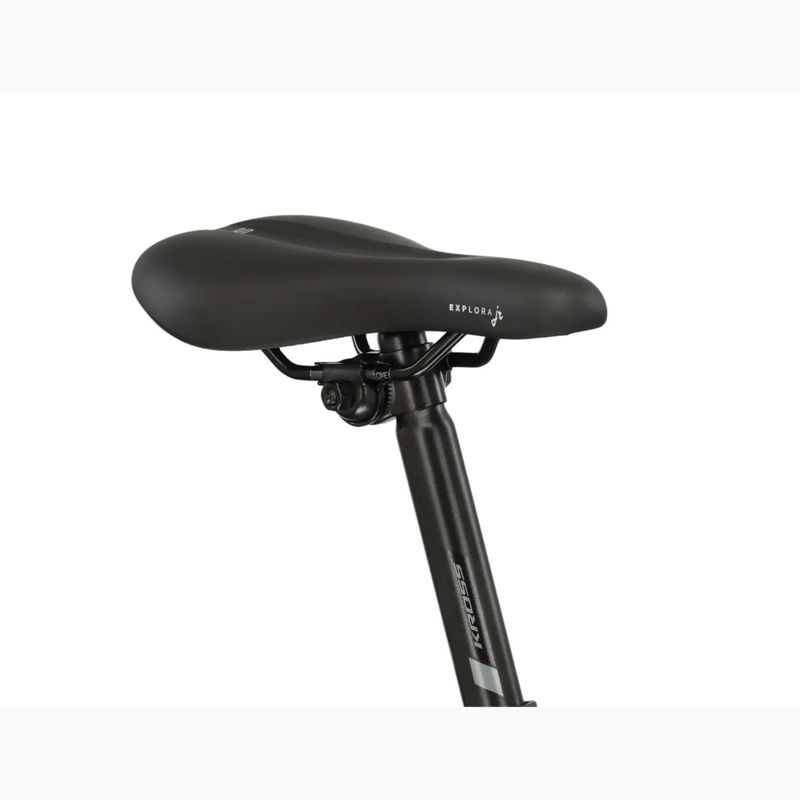 Children's bike KROSS Dust Jr 1.0 grey/black/shine 10