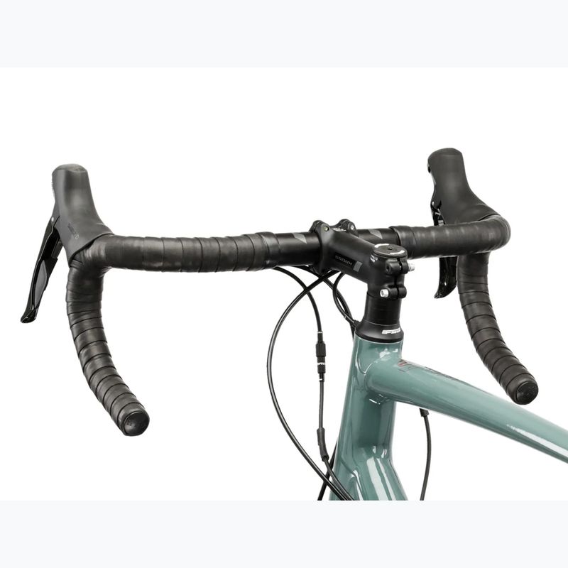 Road bike KROSS Vento 4.0 green/maroon/shine 4