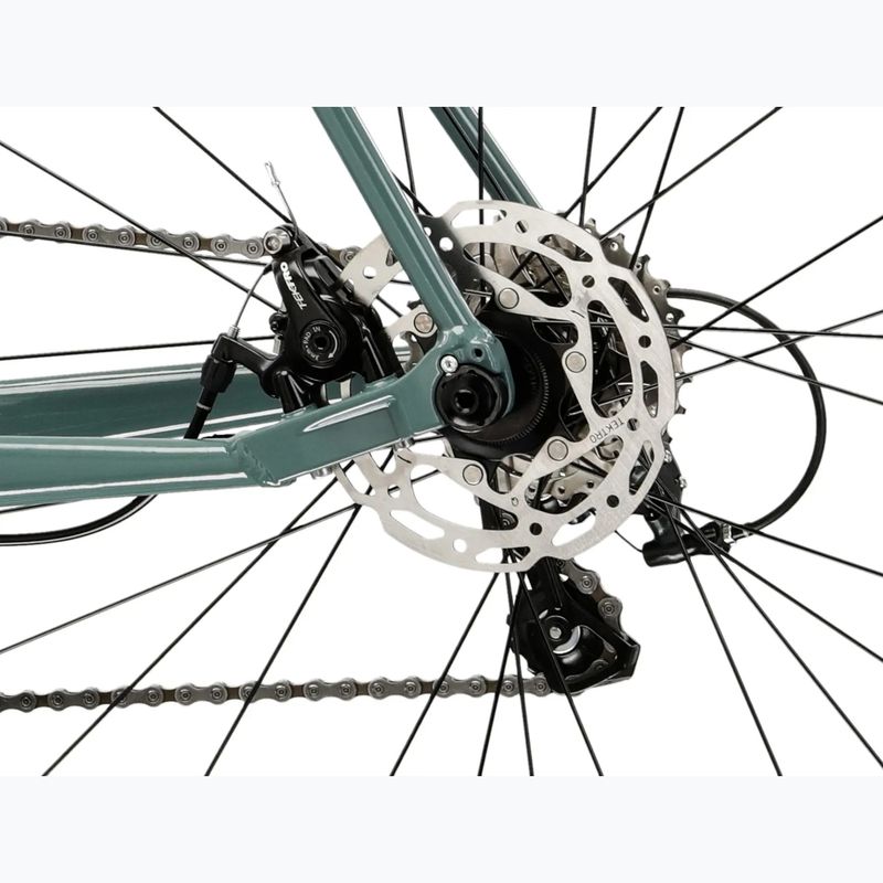 Road bike KROSS Vento 4.0 green/maroon/shine 10