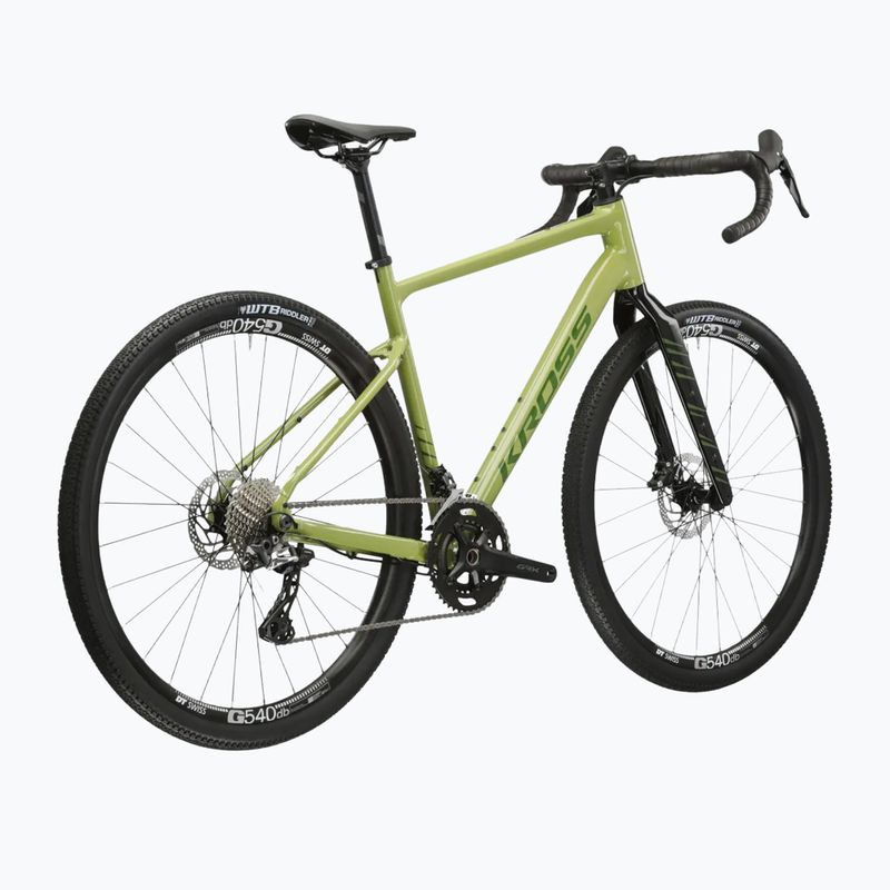 Gravel bike KROSS Esker 6.0 2024 khaki/green/shine 3
