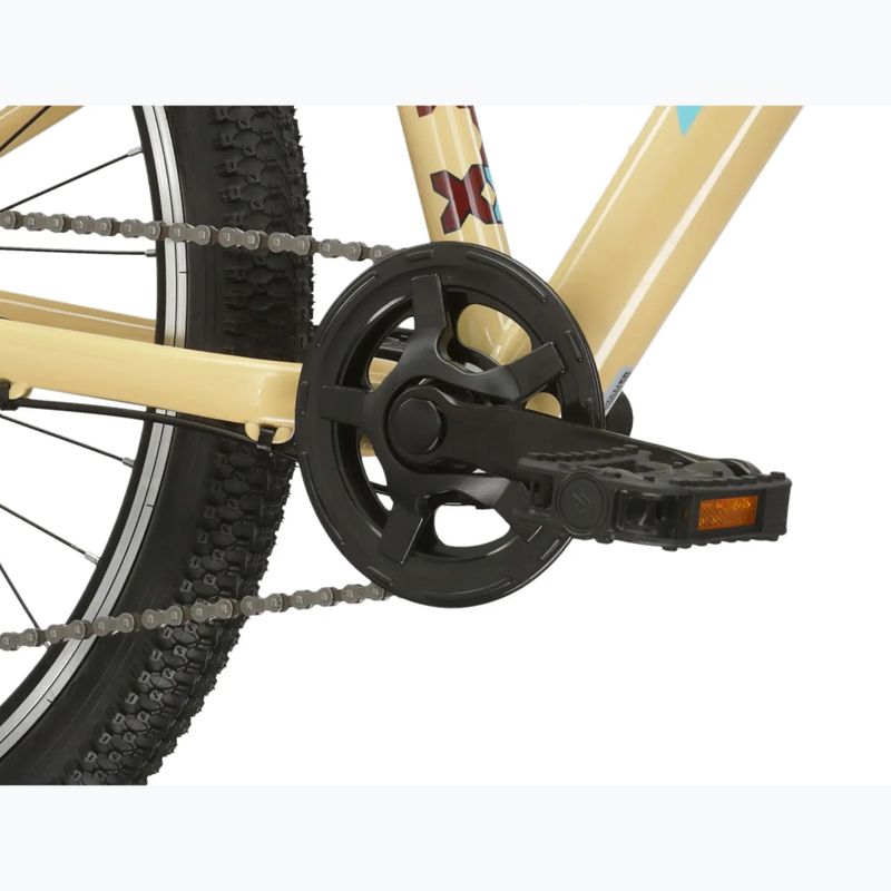 Children's bike KROSS Level Jr 1.0 beige/red/shine 8