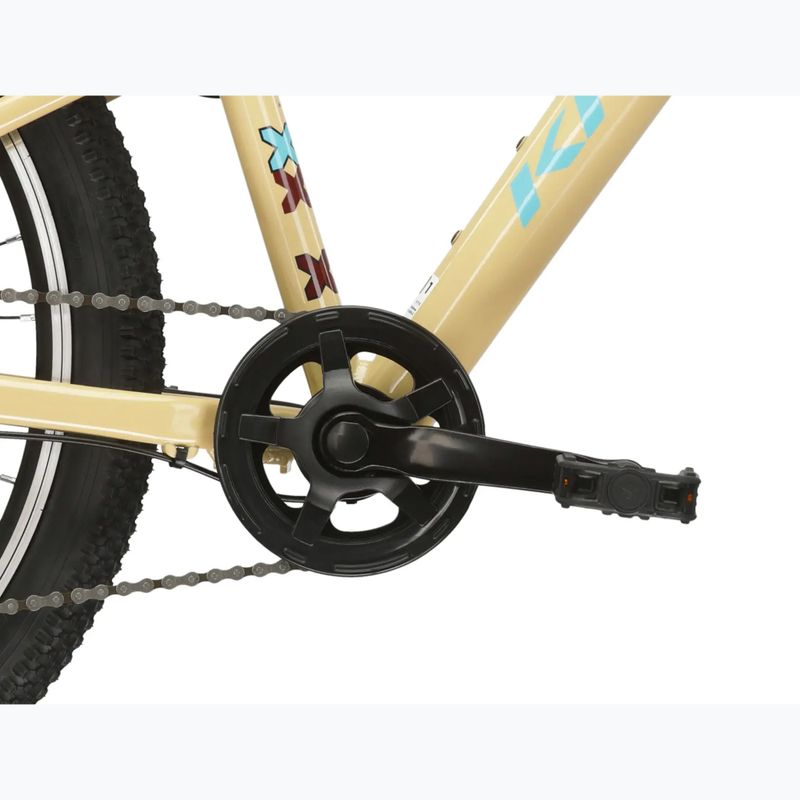 Children's bike KROSS Level Jr 1.0 beige/red/shine 9