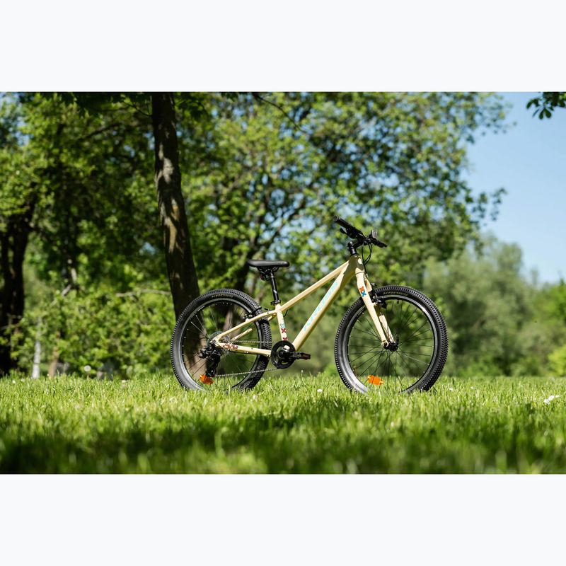 Children's bike KROSS Level Jr 1.0 beige/red/shine 12