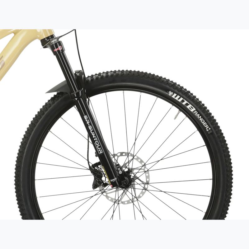 Women's mountain bike KROSS Level 6.0 beige/brown/shine 6