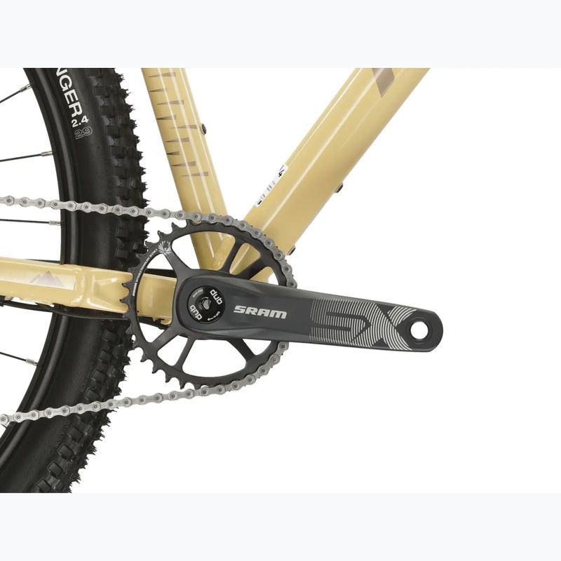 Women's mountain bike KROSS Level 6.0 beige/brown/shine 10