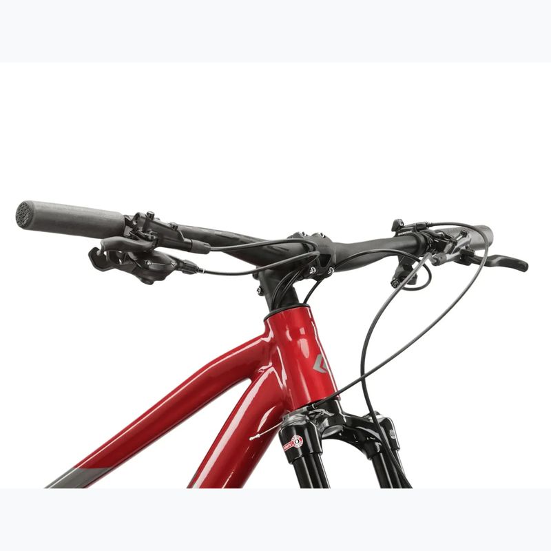Women's mountain bike KROSS Level 6.0 red/grey 4