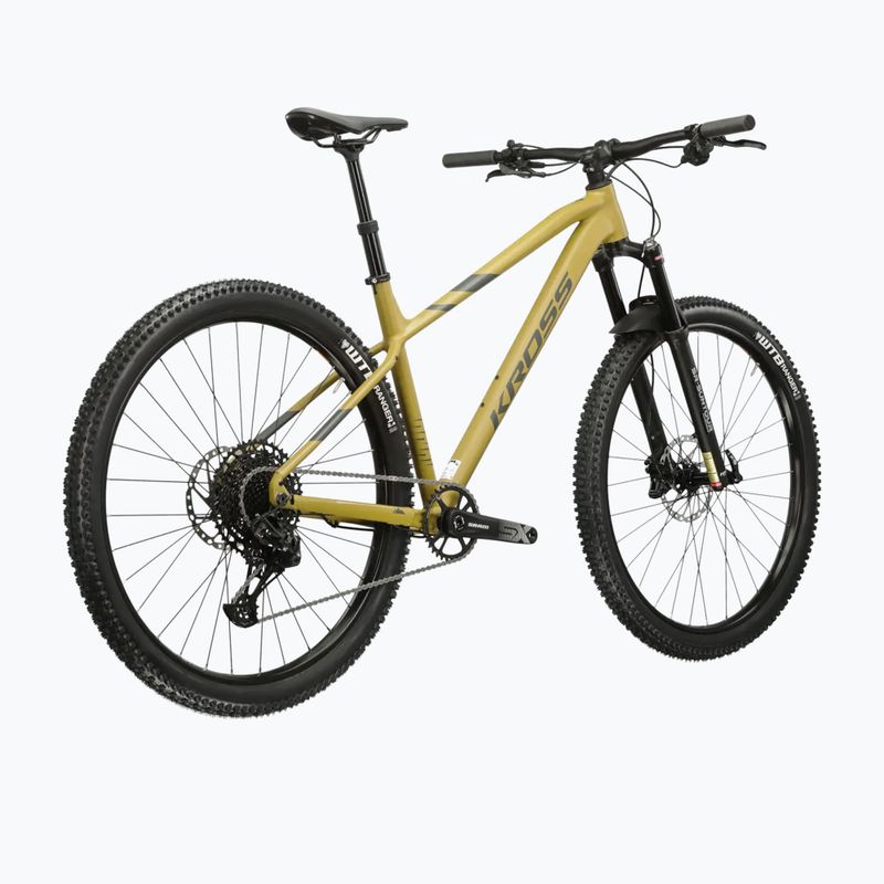 Mountain bike KROSS Level 6.0 brown/graphite 3
