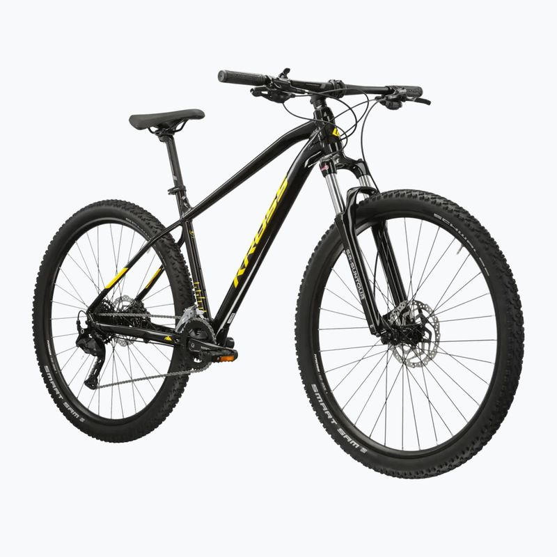 Mountain bike KROSS Level 2.0 black/yellow/shine 2