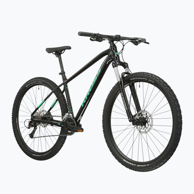 Mountain bike KROSS Level 1.0 black/green/shine 2