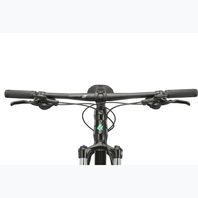 Mountain bike KROSS Level 1.0 black/green/shine 5