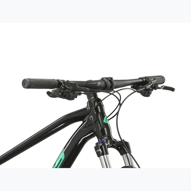Mountain bike KROSS Level 1.0 black/green/shine 6