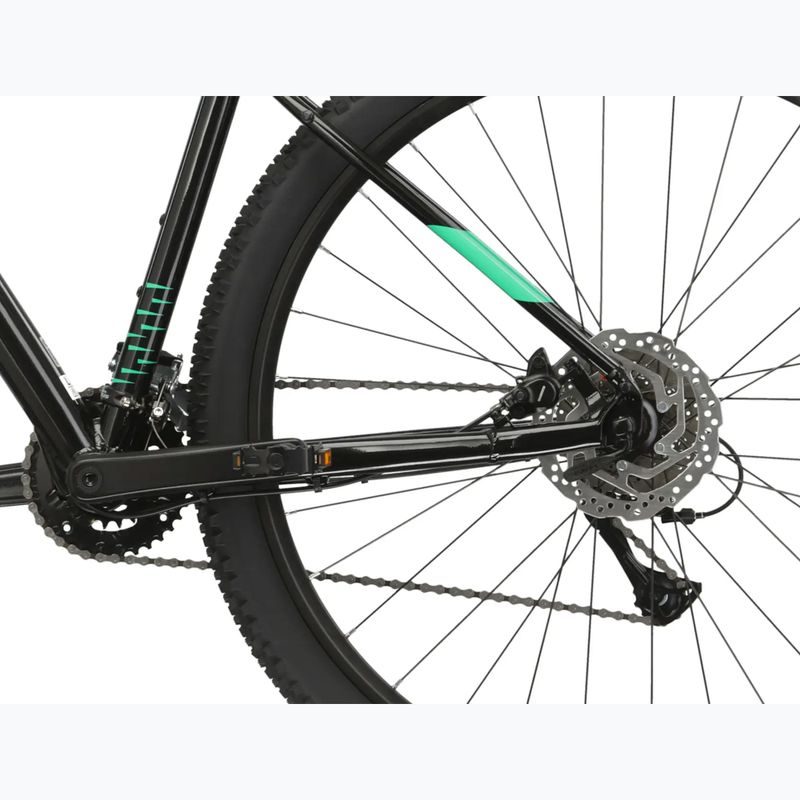 Mountain bike KROSS Level 1.0 black/green/shine 10