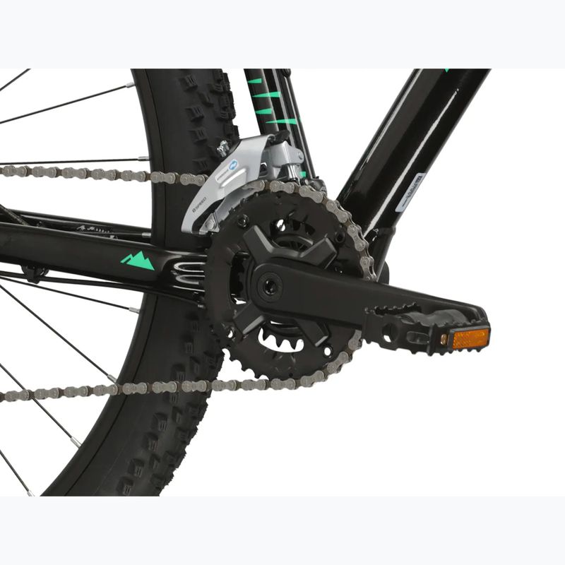 Mountain bike KROSS Level 1.0 black/green/shine 12