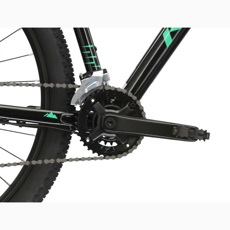 Mountain bike KROSS Level 1.0 black/green/shine 13