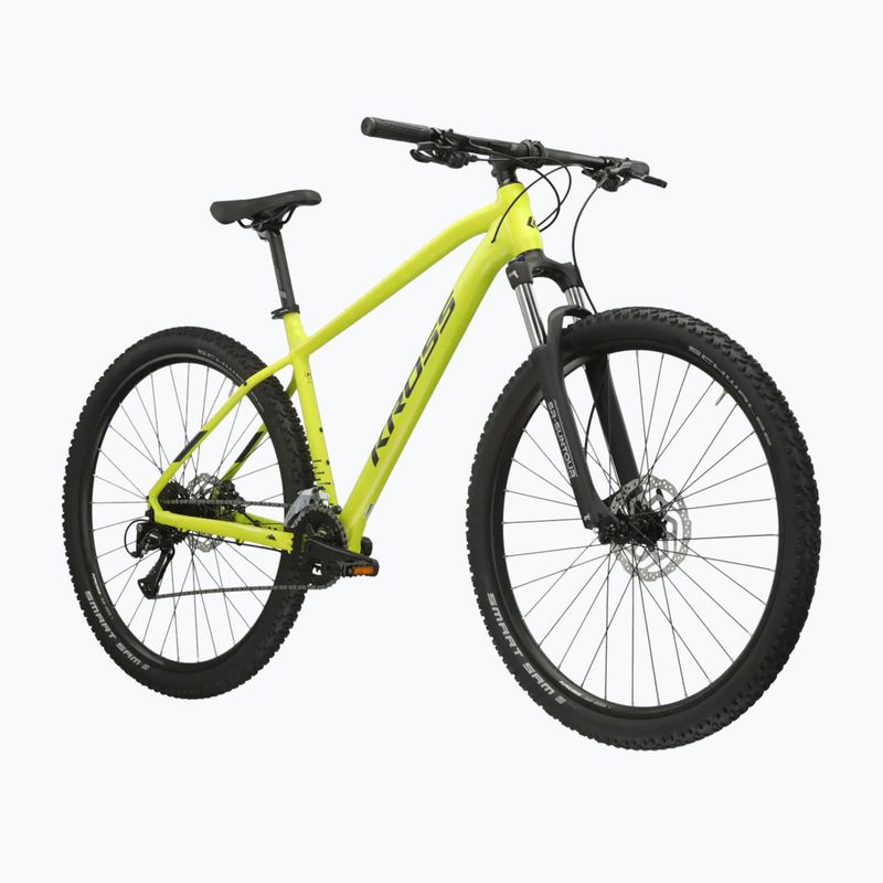 Mountain bike KROSS Level 1.0 lime/black/mat 2