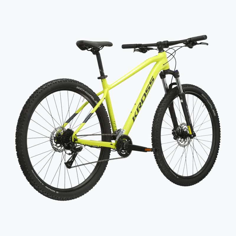 Mountain bike KROSS Level 1.0 lime/black/mat 3