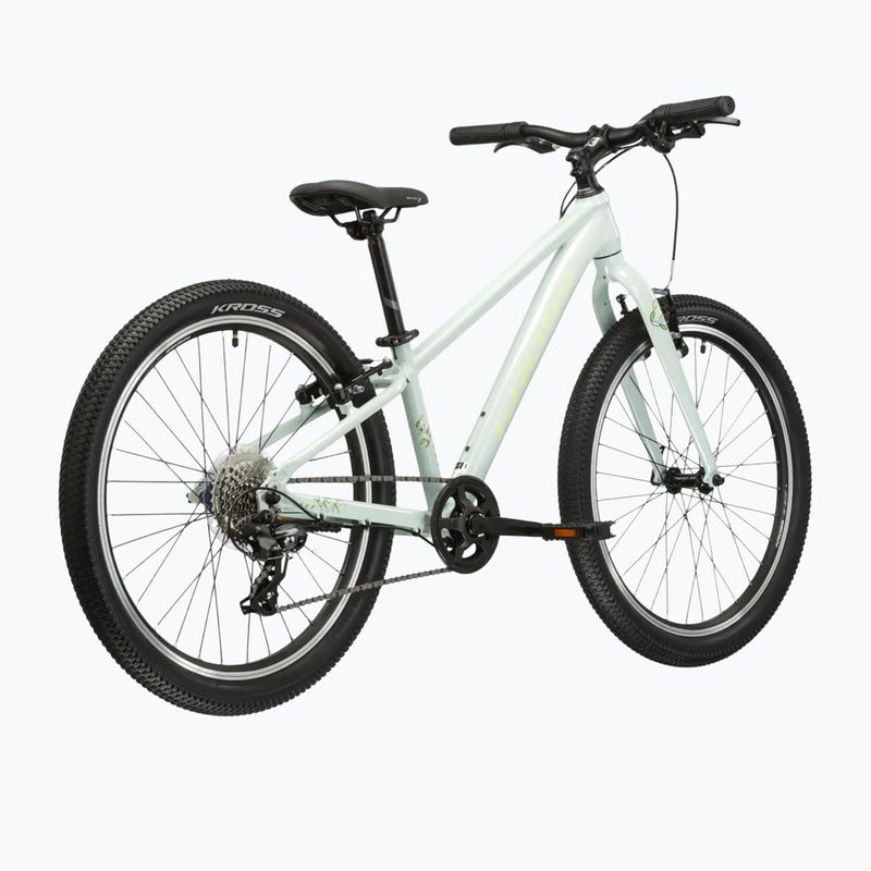 Children's bike KROSS Lea Jr 1.0 mint/green/shine 3
