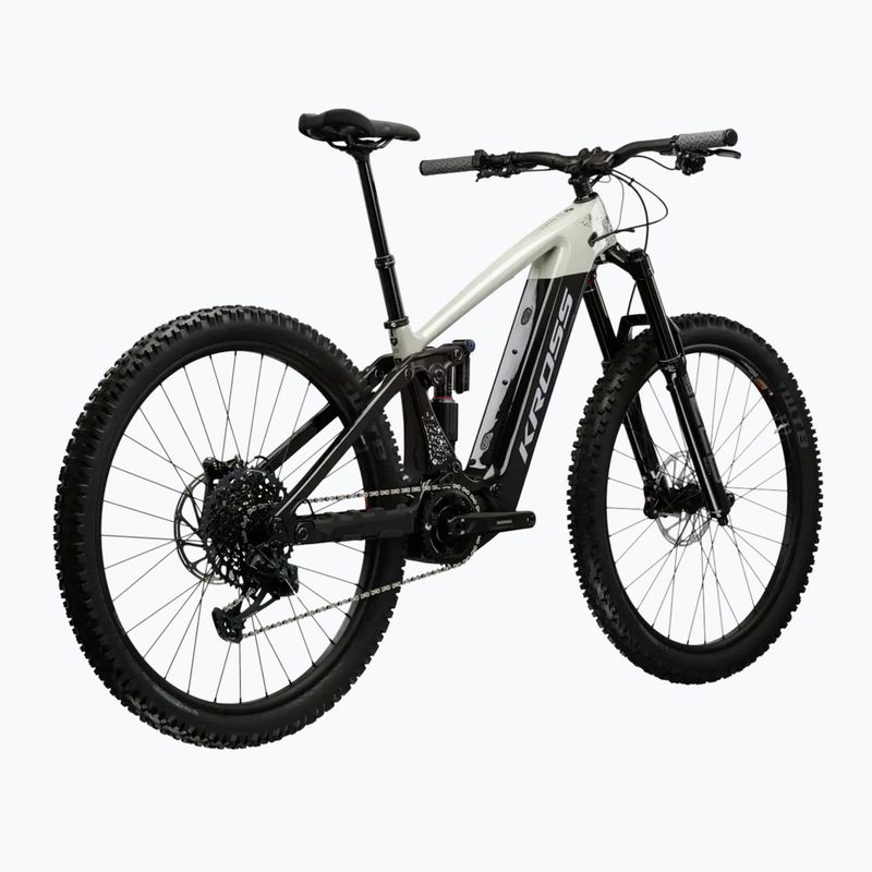 Men's electric bike KROSS Moon Boost 1.0 el. 630 Wh grey/black/shine 3