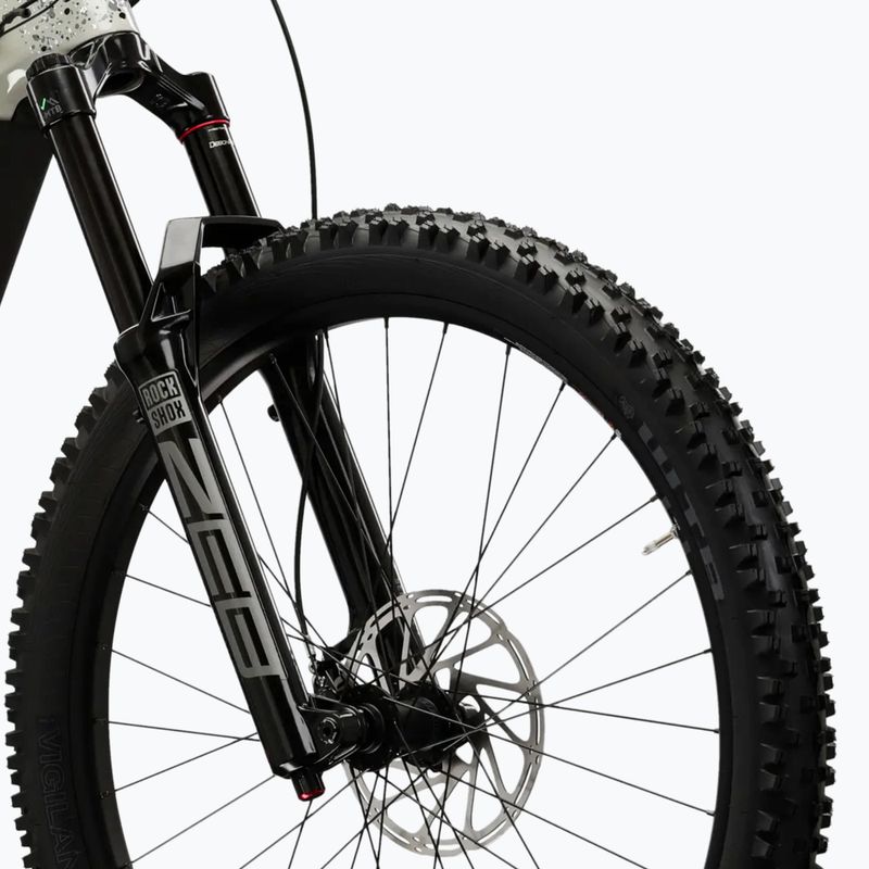 Men's electric bike KROSS Moon Boost 1.0 el. 630 Wh grey/black/shine 6