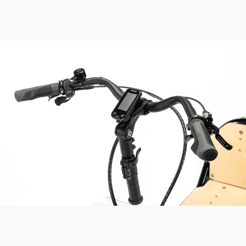 Electric bike KROSS E-Cargo Space Platform el. white/black/shine 4